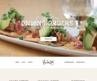 Hornetrestaurant.com(Denver Restaurant) Screenshot