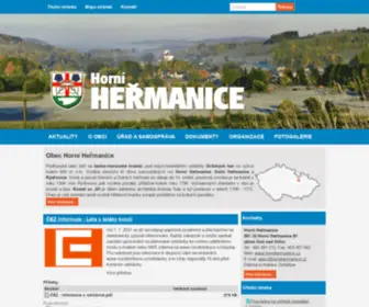 Hornihermanice.cz(Horní) Screenshot