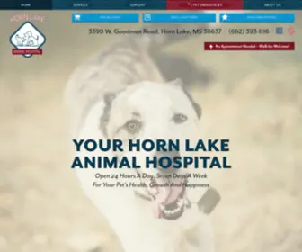 Hornlakeanimal.com(Horn Lake Animal Hospital) Screenshot