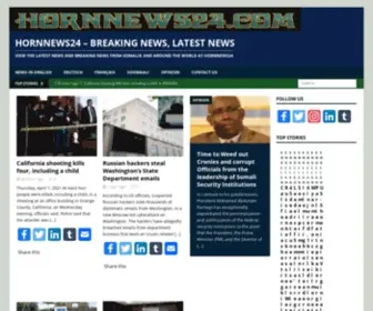 Hornnews24.com(Hornnews 24) Screenshot