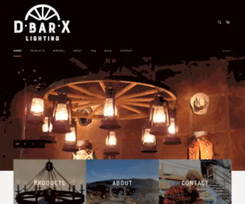 Horns-A-Plenty.com(Rustic Lantern Lights) Screenshot