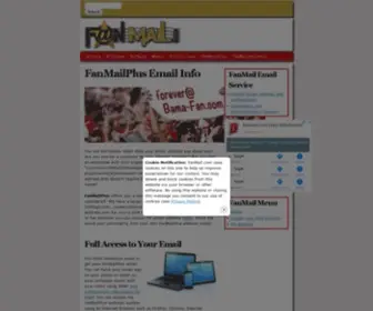 Horns.com(FanMailPlus Email Info) Screenshot