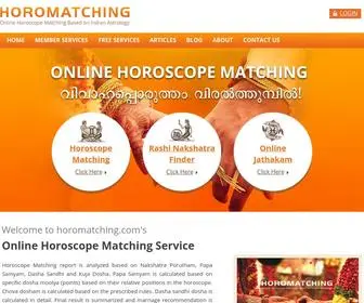 Horomatching.com(Online Horoscope Matching) Screenshot