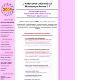 Horoscope-Annee.fr(Horoscope de l'année) Screenshot