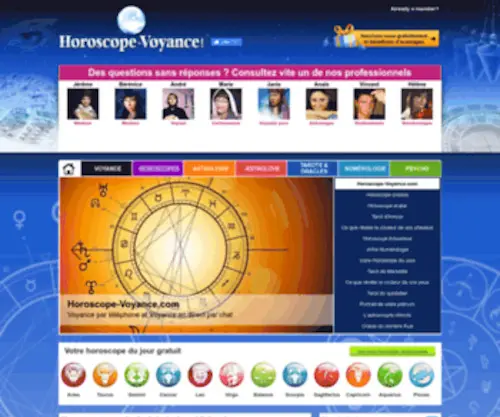 Horoscope-Voyance.com(Voyance téléphone) Screenshot