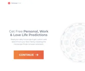 Horoscopefinder.co(Horoscope Finder) Screenshot