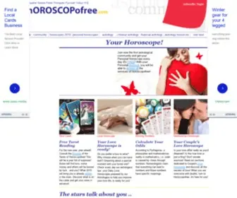 Horoscopefree.com(Daily Horoscopes and Astrology) Screenshot