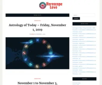 Horoscopelove.org(Love Horoscope) Screenshot