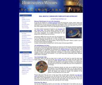 Horoscopeswithin.com(Horoscopes Within) Screenshot
