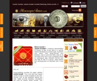 Horoscopetimes.com(Horoscopetimes offers Kundli) Screenshot