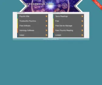 Horoscopeuk.com(horoscopeuk) Screenshot