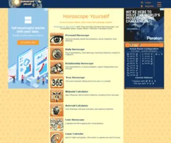 Horoscopeyourself.com(Horoscopeyourself) Screenshot