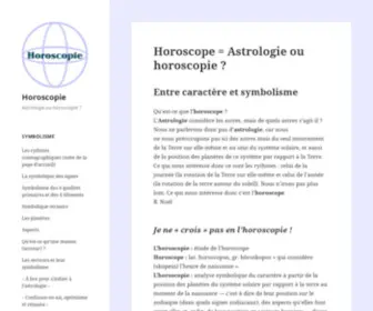 Horoscopie.com(Horoscope balance) Screenshot