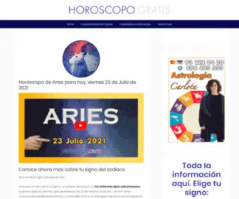 Horoscopodearies.es(Consulta el Horóscopo Aries Hoy) Screenshot