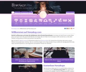 Horoskop.com(Horoskope kostenlos bei) Screenshot