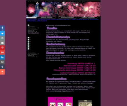 Horoskopschau.com(Horoskopschau) Screenshot