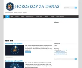 Horoskopzadanas.com(Besplatan online horoskop) Screenshot