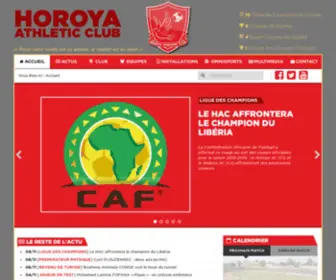 Horoyaac.com(Horoya Athletic Club) Screenshot
