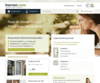 Horren.com(Luxe horren op maat voor de beste prijs) Screenshot