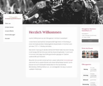 Horrheimer-Weingaertner.de(Weingärtner Horrheim) Screenshot