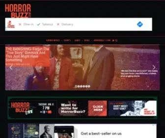 Horrorbuzz.com(Horror News) Screenshot