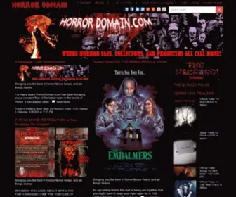 HorrorDomain.com(Horror Domain) Screenshot