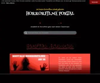 Horrorfilme-Portal.de(HORRORFILME PORTAL) Screenshot