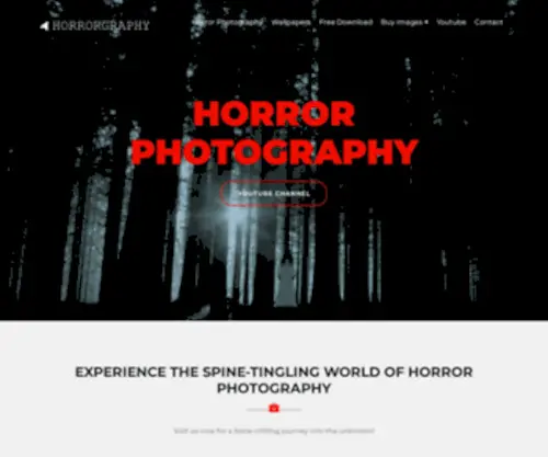 Horrorgraphy.com(Horror Photography) Screenshot