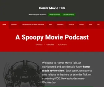 Horrormovietalk.com(Horror Movie Talk podcast) Screenshot