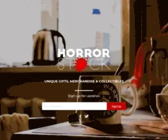 Horrorstock.com(Horror Stock) Screenshot