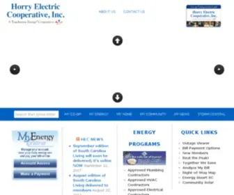 Horryelectric.com(Horry Electric) Screenshot