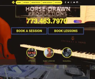 Horse-Drawnproductions.com(Horse-Drawn Productions) Screenshot