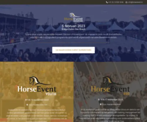 Horse-Event.info(Horse Event) Screenshot