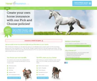 Horse-Insurance.co.uk(Horse Insurance) Screenshot