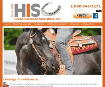 Horse-Insurance.com(Horse Insurance Specialists Horse Insurance Specialists) Screenshot