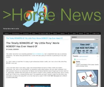 Horse-News.org(Horse News) Screenshot