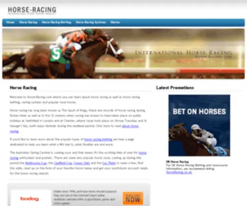 Horse-Racing.com Screenshot