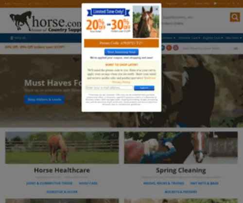 Horse.com(Horse Supplies) Screenshot