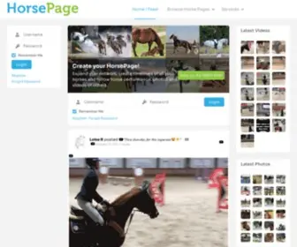 Horse.page(HorsePage) Screenshot