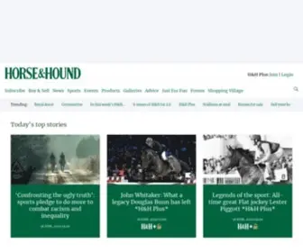 Horseandhound.co.uk(Horses) Screenshot