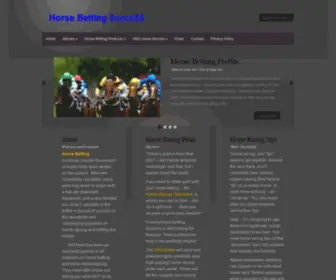 Horsebettingsuccess.com(Horse handicapping) Screenshot