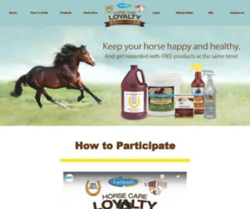 Horsecareloyalty.com(Horsecareloyalty) Screenshot