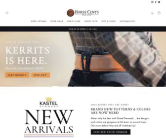 Horsecentsonline.com(Horse Cents Tack Shop) Screenshot