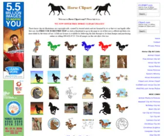 Horseclipart.com(Free Horse Clipart and Stock Photos for Download) Screenshot