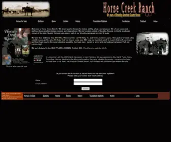 Horsecreekranch.net(Horsecreekranch) Screenshot