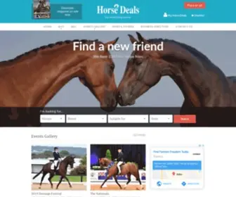 Horsedeals.com.au(Horses for sale) Screenshot