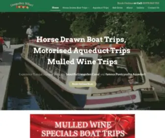 Horsedrawnboats.co.uk(Llangollen Wharf) Screenshot