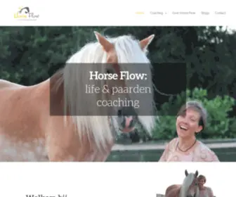 Horseflow.be(Welkom bij Horse Flow) Screenshot