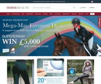 Horsehealth.co.uk(Horse Health) Screenshot