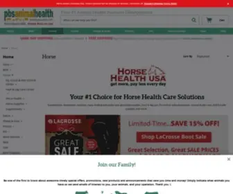 Horsehealthusa.com(Fly, Insect & Pest Control Center, Hoof & Leg Care Center, Horse Health, and Horse Supplies) Screenshot